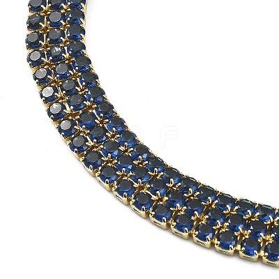 Cubic Zirconia Tennis Bracelets for Women Girl Gift BJEW-F450-04G-04-1
