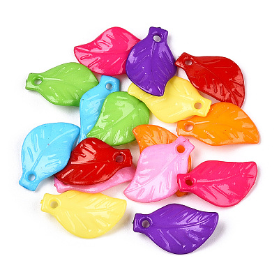 Opaque Acrylic Pendants SACR-N018-03-1