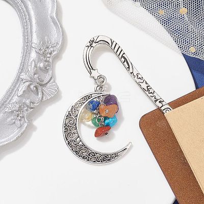 Tibetan Style Bookmarks AJEW-JK00294-1