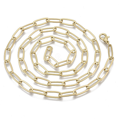 Brass Paperclip Chains MAK-S072-13A-MG-1