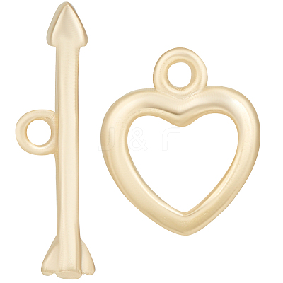 16 Sets Eco-friendly Brass Toggle Clasps KK-BBC0007-91-1