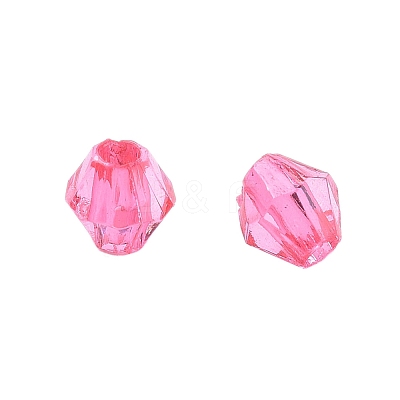 Transparent Acrylic Beads TACR-X0001-08-4mm-1