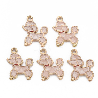 Alloy Enamel Pendants ENAM-N055-013A-NR-1