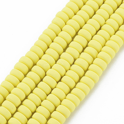 Handmade Polymer Clay Beads Strands CLAY-N008-008-43-1