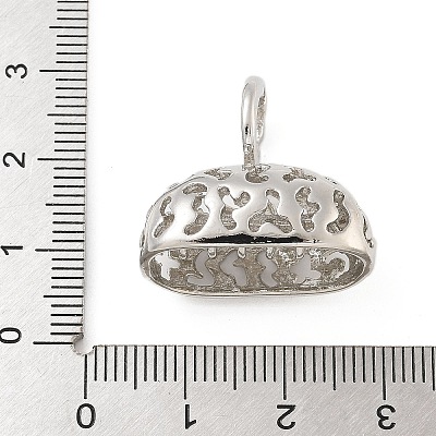 Rack Plating Brass Pendants KK-A234-008P-1