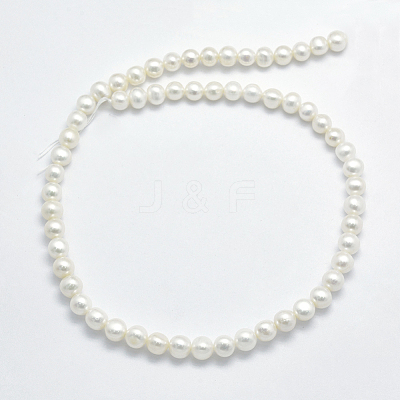 Natural Cultured Freshwater Pearl Beads Strands PEAR-F007-26-1