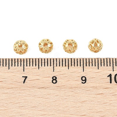 SHEGRACE Brass Spacer Beads XGRPCF340-184G-1
