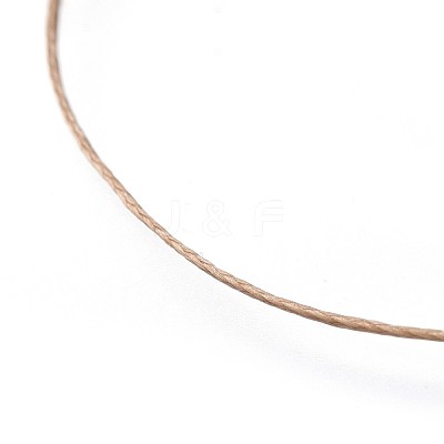 Adjustable Flat Waxed Polyester Cords Bracelet Making AJEW-JB00508-03-1