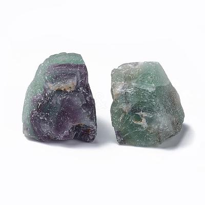Rough Raw Natural Fluorite Beads G-F710-06A-1