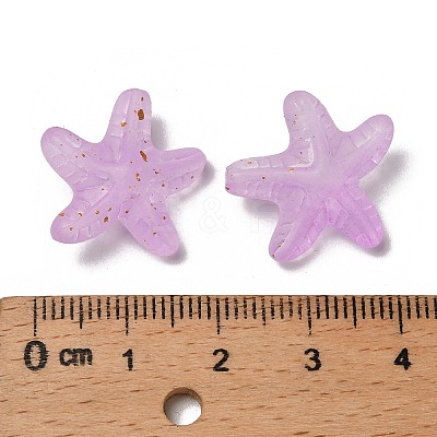 Opaque Acrylic Beads OACR-H056-02E-1