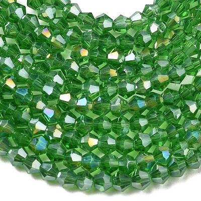 Glass Beads Strands EGLA-S056-2mm-06-1