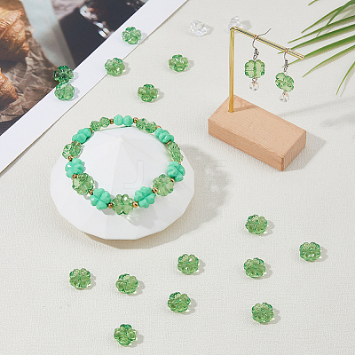 200Pcs Transparent Acrylic Beads TACR-HS0001-04-1