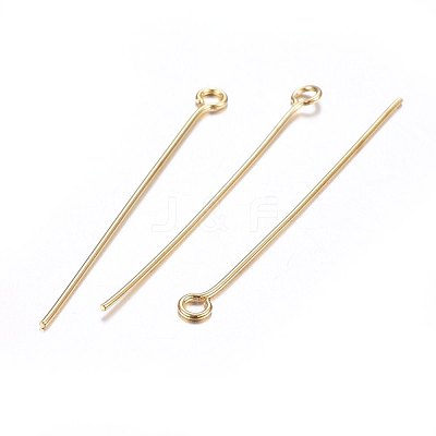 304 Stainless Steel Eye Pins STAS-F174-10G-C-1
