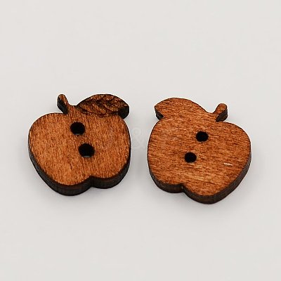 2-Hole Wooden Buttons BUTT-N003-23-1