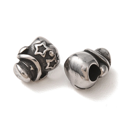304 Stainless Steel Beads SA-CBA9DCB-09AS-1