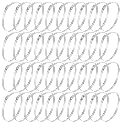 304 Stainless Steel Adjustable Worm Gear Hose Clamps STAS-GO0001-38B-1