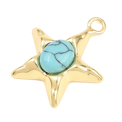 Synthetic Turquoise Pendants GG-G001-01G-05-1