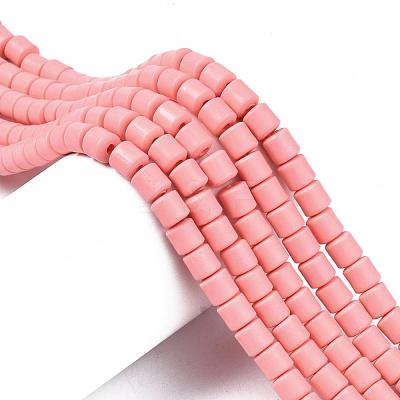 Polymer Clay Bead Strands CLAY-T001-C58-1