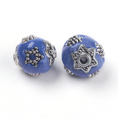 Handmade Indonesia Beads IPDL-P003-20B-1