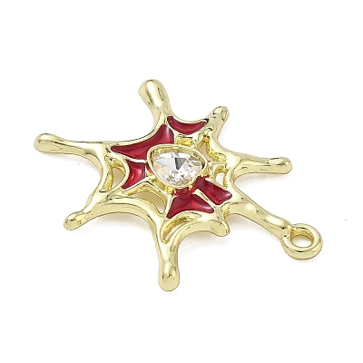 Halloween Alloy Rhinestone Pendants ENAM-P258-06G-02-1