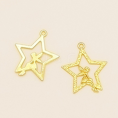 Zinc Alloy Pendants PALLOY-E564-17G-1