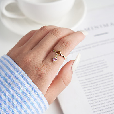 925 Sterling Silver Finger Rings for Women STER-P065-20G-1