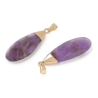 Natural Amethyst Pendants GG-CBA9F30-03G-01-1