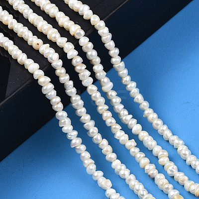 Natural Cultured Freshwater Pearl Beads Strand PEAR-N015-03B-1