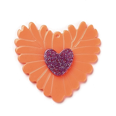 Opaque Acrylic Pendants LS-SACR-A004-01A-1