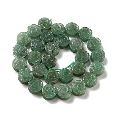 Natural Green Aventurine Beads Strands G-D475-01I-1