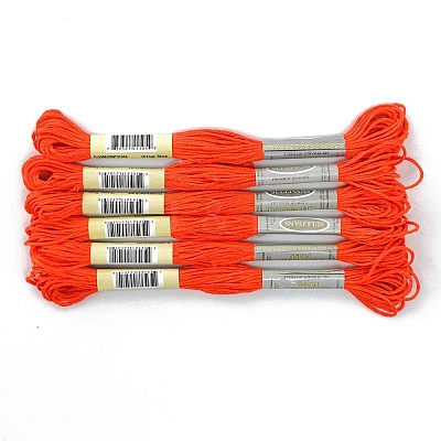 6 Skeins 6-Ply Embroidery Foss LUMI-PW0004-038A-1