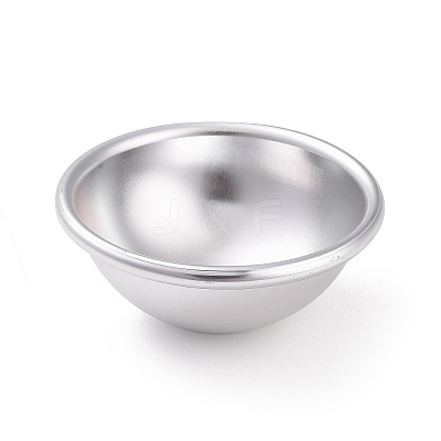 Aluminum Half Sphere Molds LS-AJEW-E048-01P-02-1