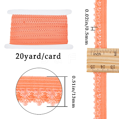 Polyester Elastic Cords with Single Edge Trimming EC-GF0001-38C-1