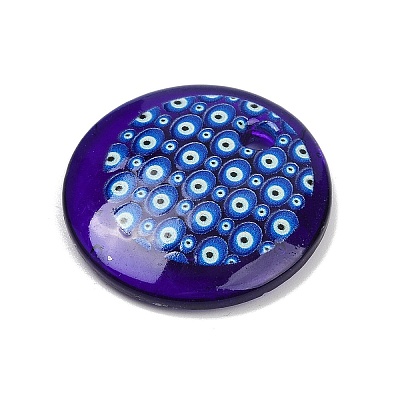 Handmade Lampwork Pendants LAMP-R005-01B-1