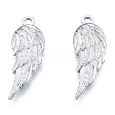 Non-Tarnish 201 Stainless Steel Pendants X-STAS-N098-181P-1