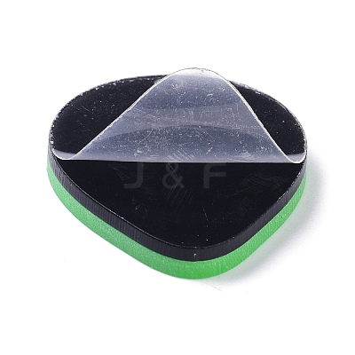 Opaque Acrylic Pendants X-MACR-P023-01B-1