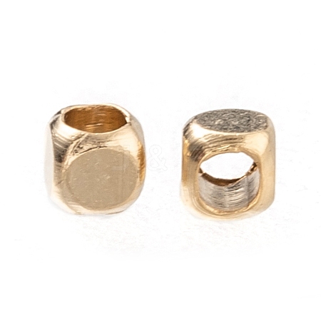 Brass Beads KK-H759-15D-G-1