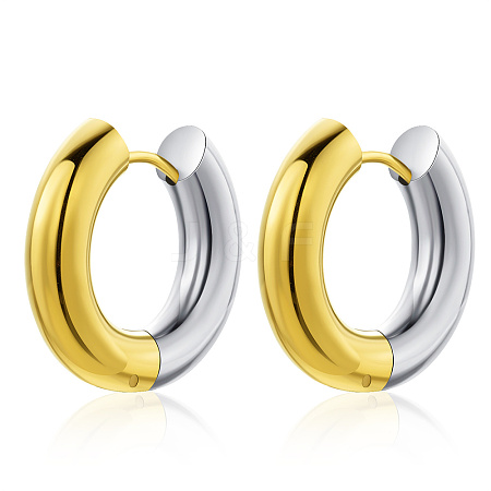 Stainless Steel Fashionable Ring Women's Earrings VY0273-3-1