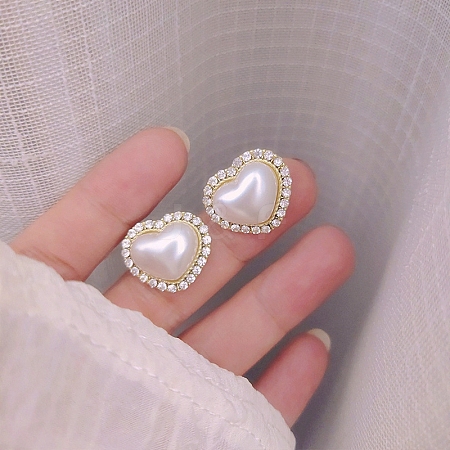 Imitation Pearl Beads Earrings WG29476-50-1