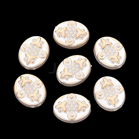 ABS Plastic Imitation Pearl Beads PL-N007-38-1