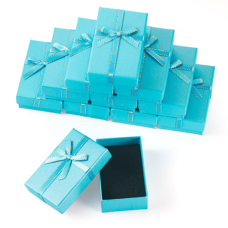 12Pcs Paper Storage Gift Boxes CON-TA0001-08A-1