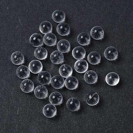 Transparent Glass Beads GLAA-U007-01A-1