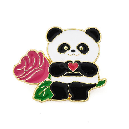 Newly-married Theme Enamel Pins JEWB-E039-01LG-02-1