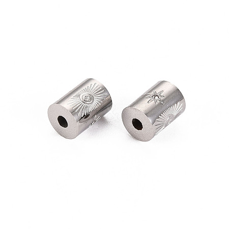 304 Stainless Steel Beads STAS-S116-295P-1