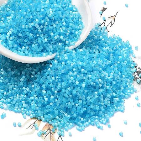 Imitation Cat Eyes Glass Seed Beads X1-SEED-H003-03E-1