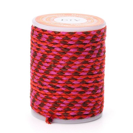 4-Ply Polycotton Cord with Metallic Thread OCOR-Z003-D12-1