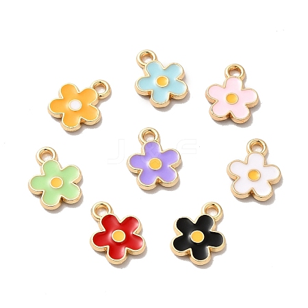 Alloy Enamel Charms X-ENAM-D043-02G-1