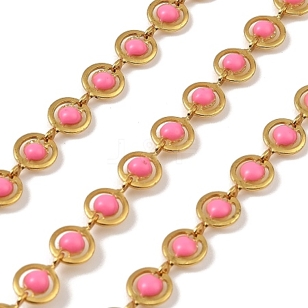 Brass Dapped Chains CHC-K016-01G-03-1