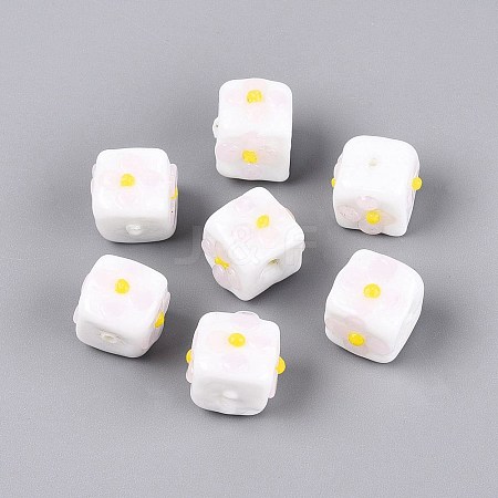 Handmade Bumpy Lampwork Beads LAMP-Q039-14A-1