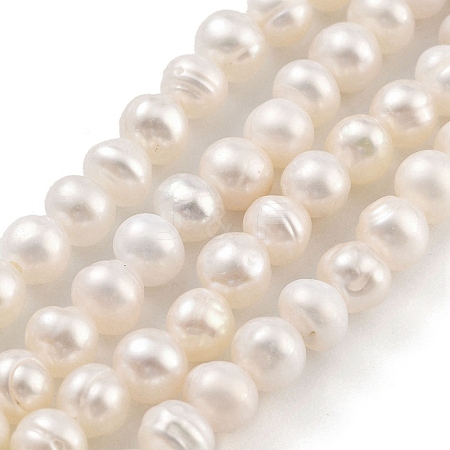 Natural Cultured Freshwater Pearl Beads Strands PEAR-C003-39-1